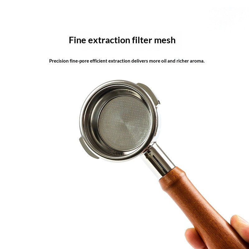 Tamper-Basis aus Edelstahl mit Holzgriff 58mm – Bild 8 | LuxeStyle