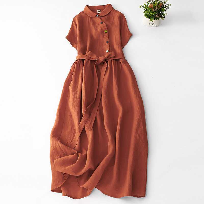 Figurbetontes A-Linien Kleid im Ethno-Stil