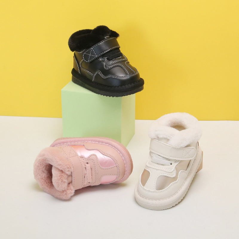 Baby Mädchen Sneaker mit weicher Sohle – Bild 6 | LuxeStyle
