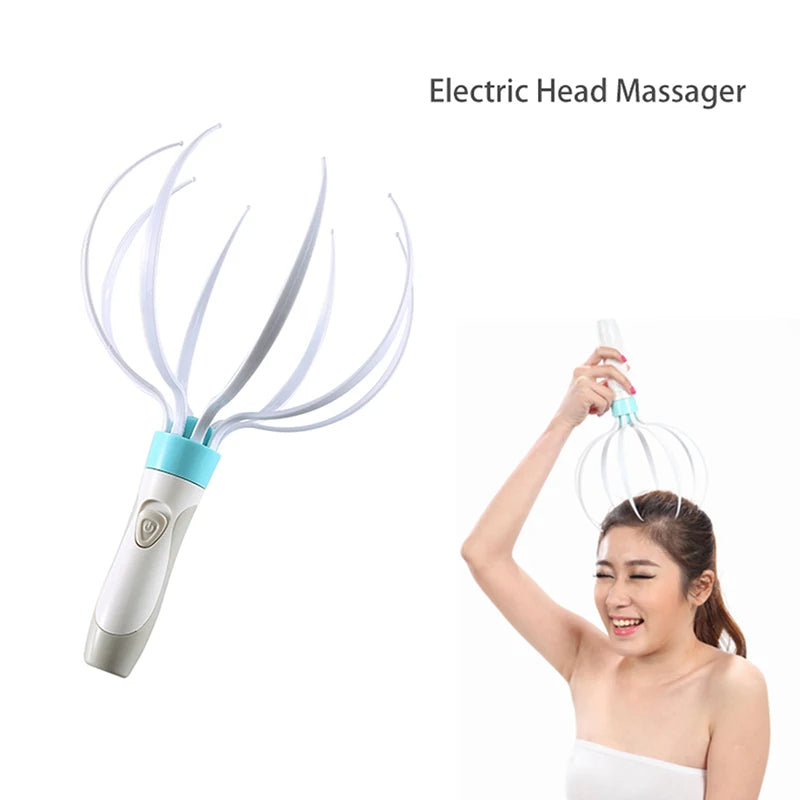 Hautmassage für Haarwuchs und Stressabbau