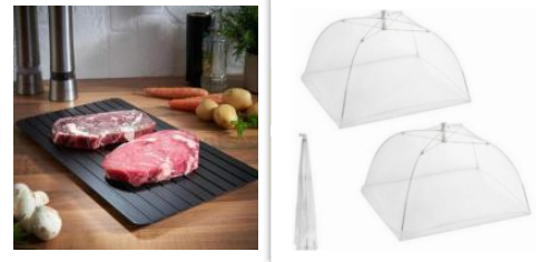 Schnell-Auftau-Tablett für Fleisch