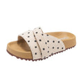 Mädchen Flip Flops mit Polka Dots