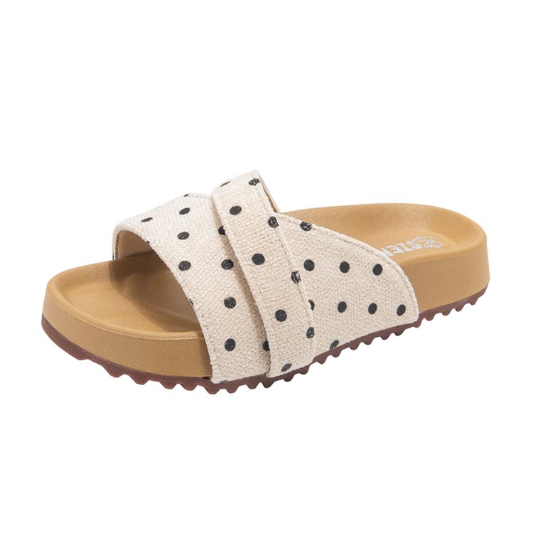 Mädchen Flip Flops mit Polka Dots
