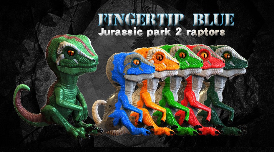 Finger-Dinosaurier mit Sound & Interaktion