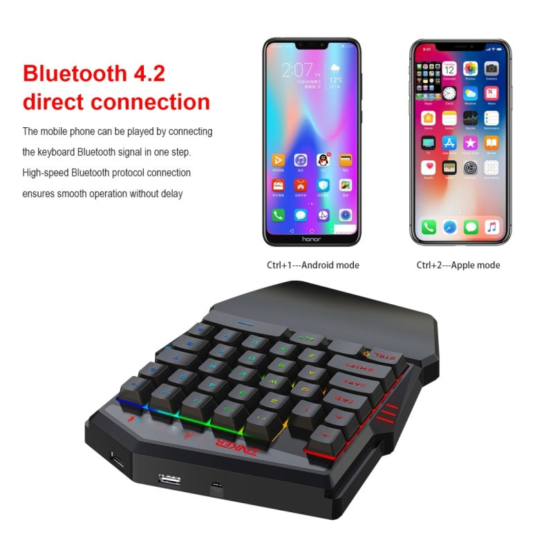 HXSJ K99 Gaming Tastatur-Maus-Set für Mobile Games