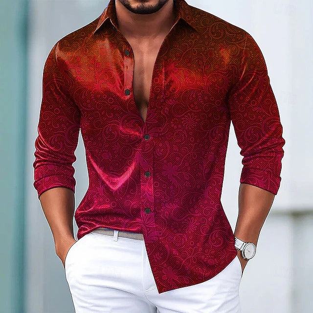 Herren Langarmhemd mit Reverskragen – Bild 20 | LuxeStyle