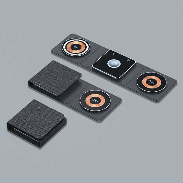 3-in-1 Magnethalterung für iPhone, Apple Watch & AirPods