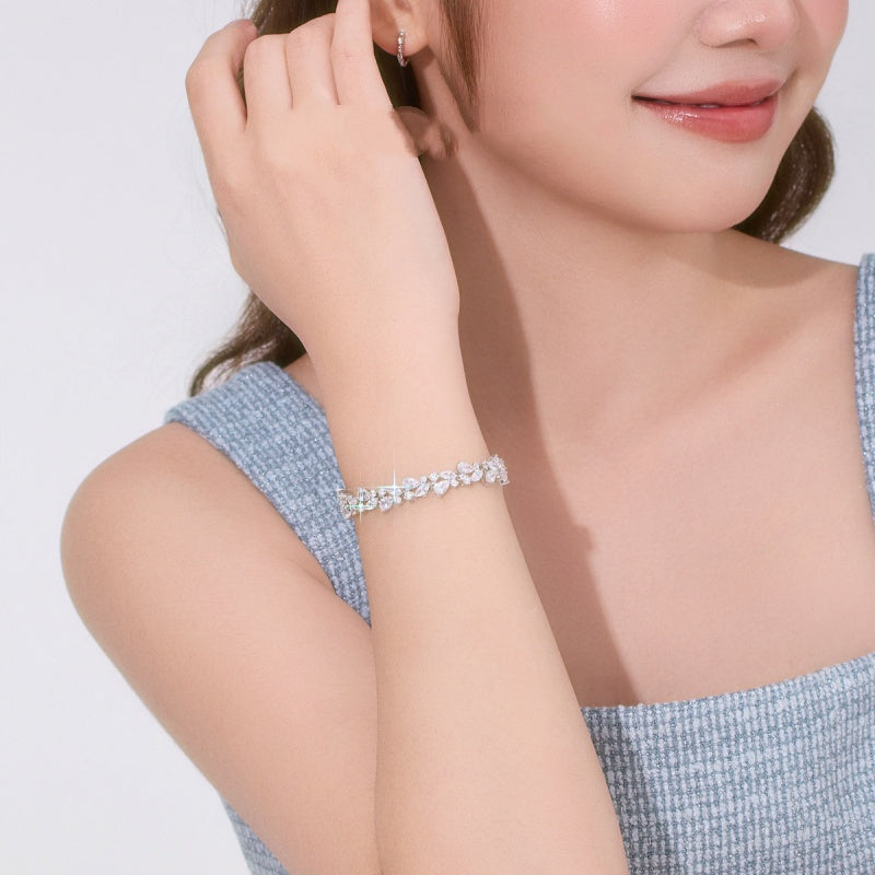 Wassertropfen Zirkon Armband für Frauen – Bild 2 | LuxeStyle
