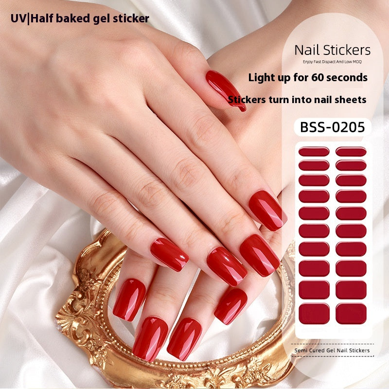 Pure Color UV Gel-Nagelsticker