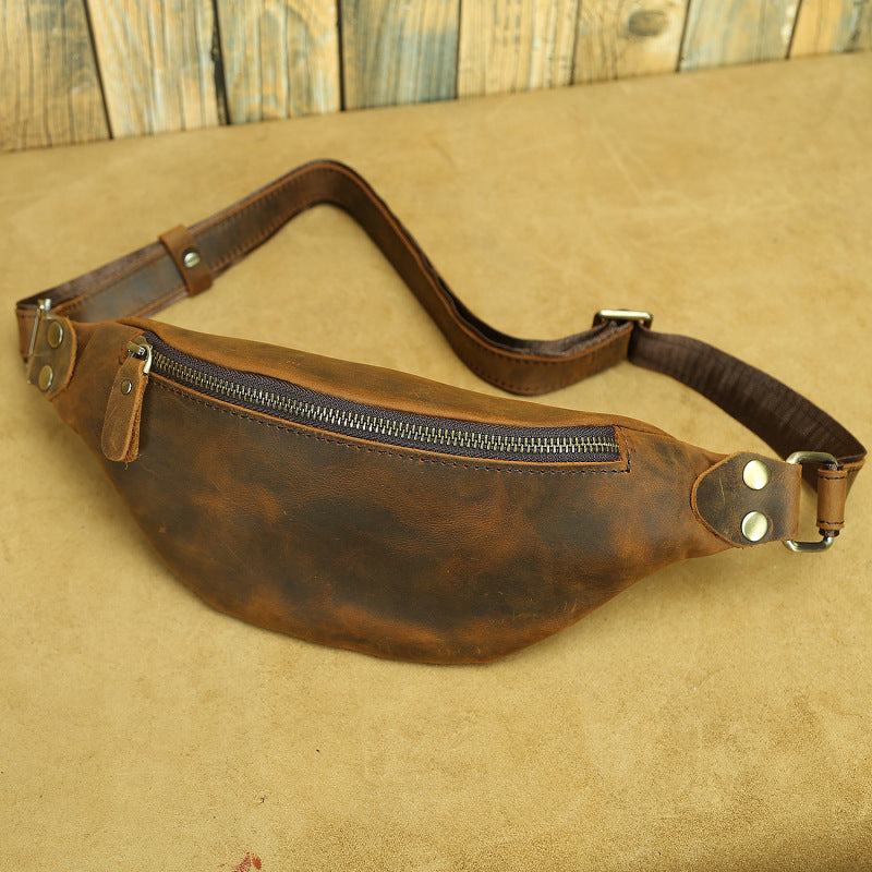 Mannlicher Retro-Leder-Crossbody | LuxeStyle