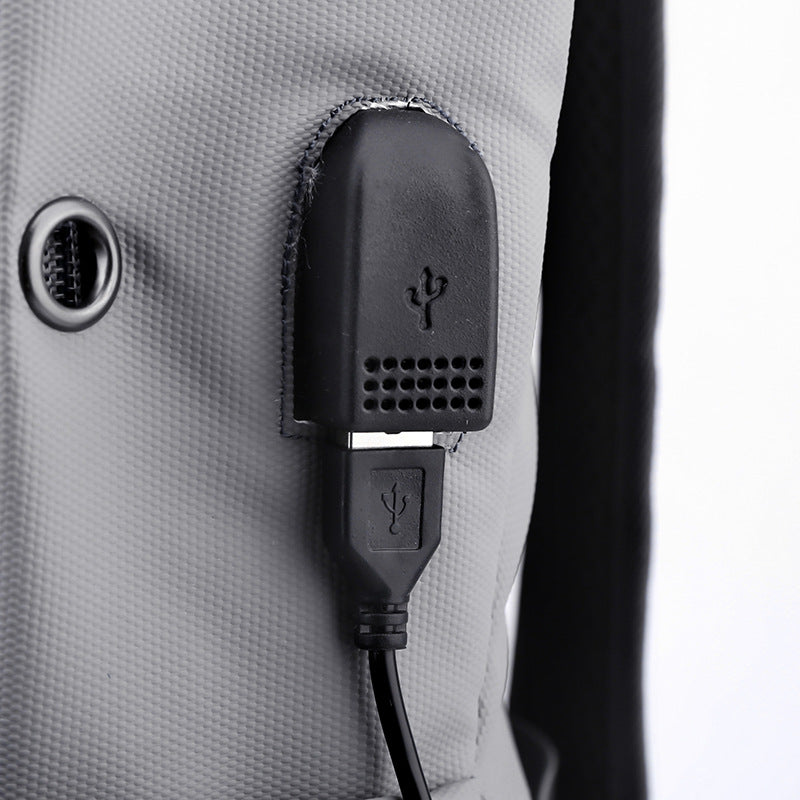 Commuter Laptop-Rucksack mit USB-Ladeanschluss – Bild 2 | LuxeStyle