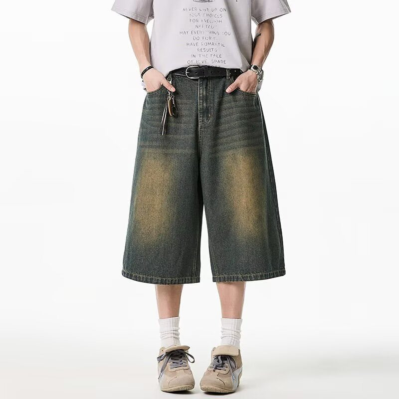 Straight-Leg Capri-Jeans für Herren
