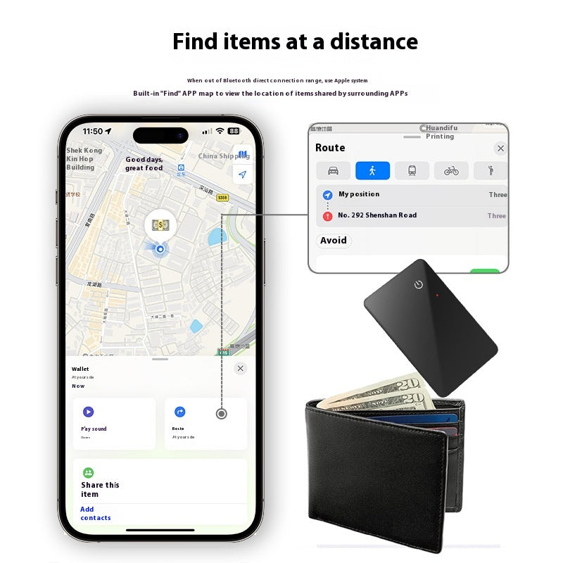 Kleiner Tracker mit NFC