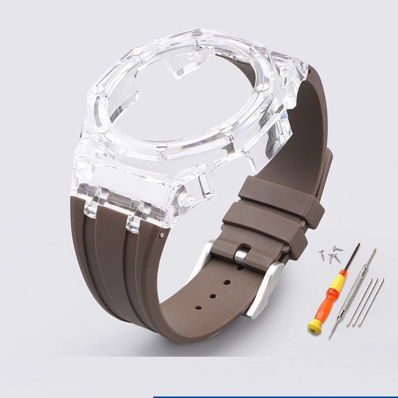 Uhrenarmband aus Kautschuk mit Zubehör – Bild 3 | LuxeStyle