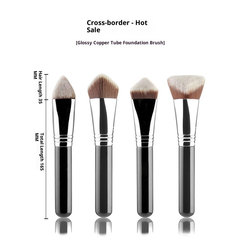 3D/4D Pyramid Contour Puder-Foundation Pinsel