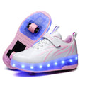 LED-Rollschuhe für Kinder, aufladbar – Bild 3 | LuxeStyle