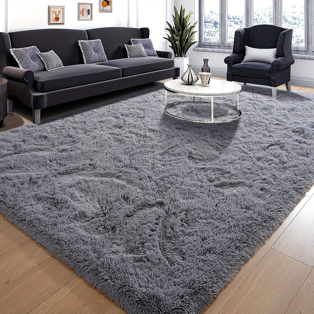 Minimalistischer Teppich für Wohnraum – Bild 3 | LuxeStyle