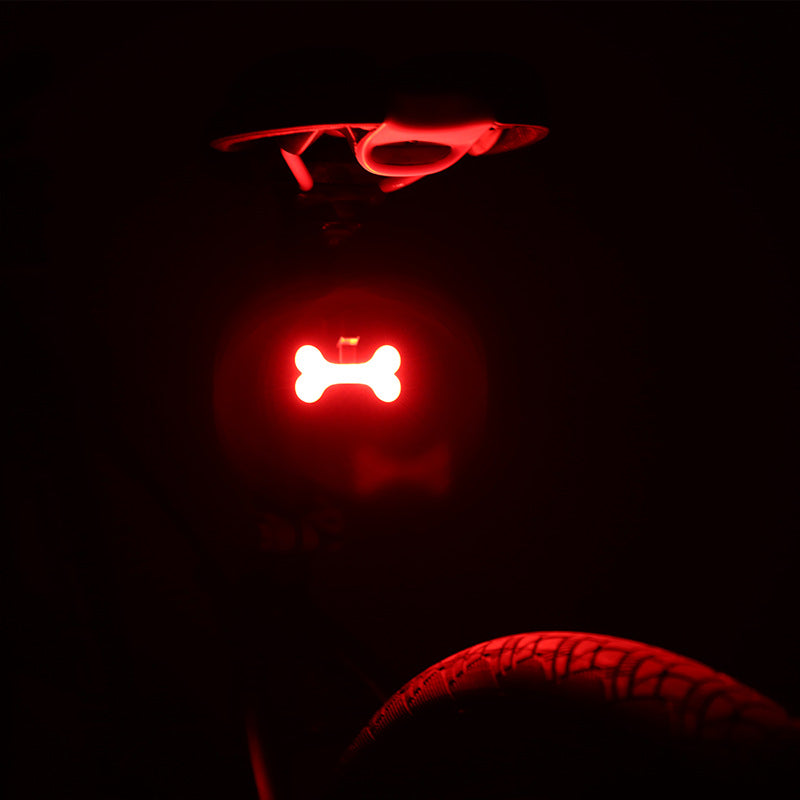 USB-Fahrrad-Rücklicht mit Leuchtmodi