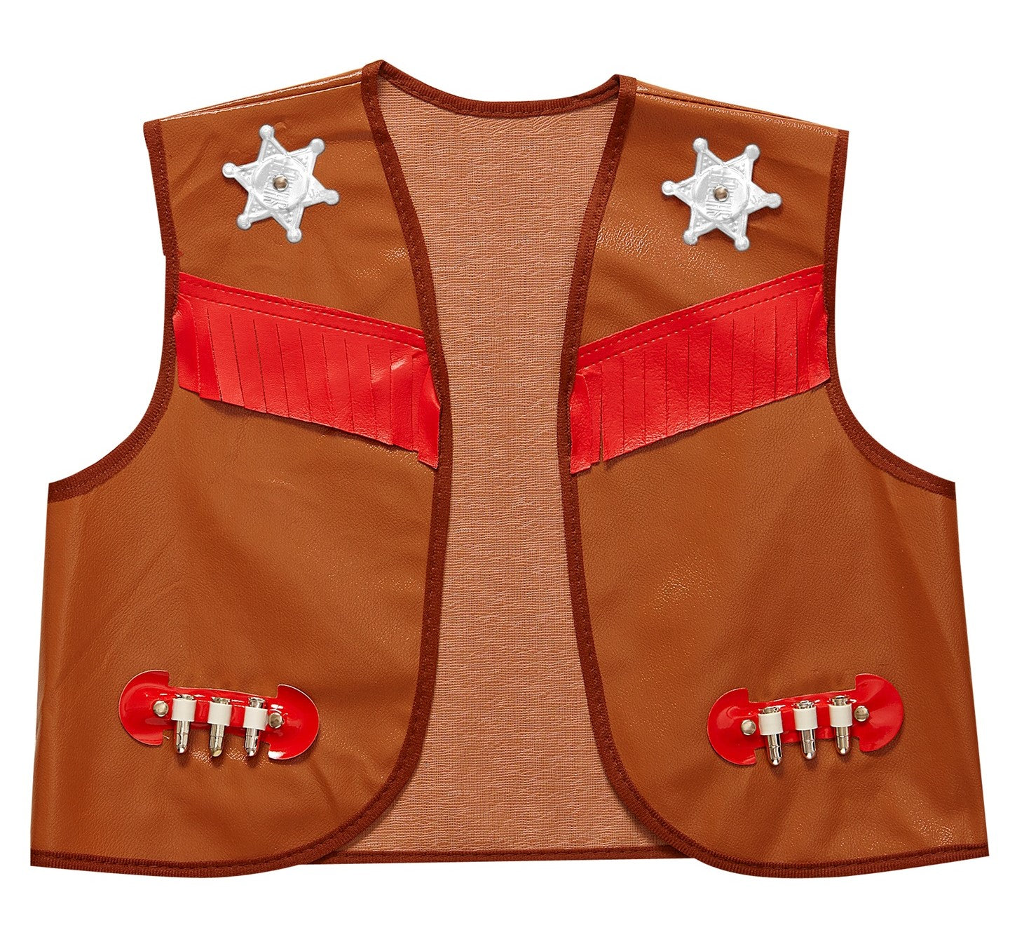 Kostüm Cowboy Gilet braun