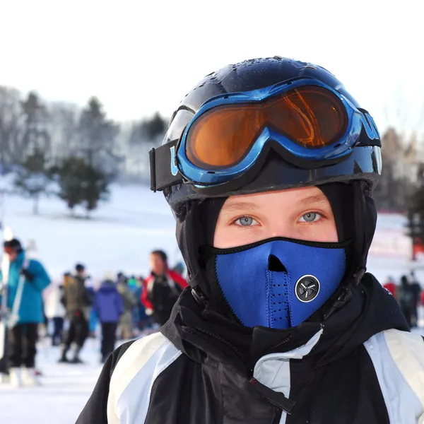Halb Gesichtsmaske Winddicht Staubdicht Atmungsaktiv