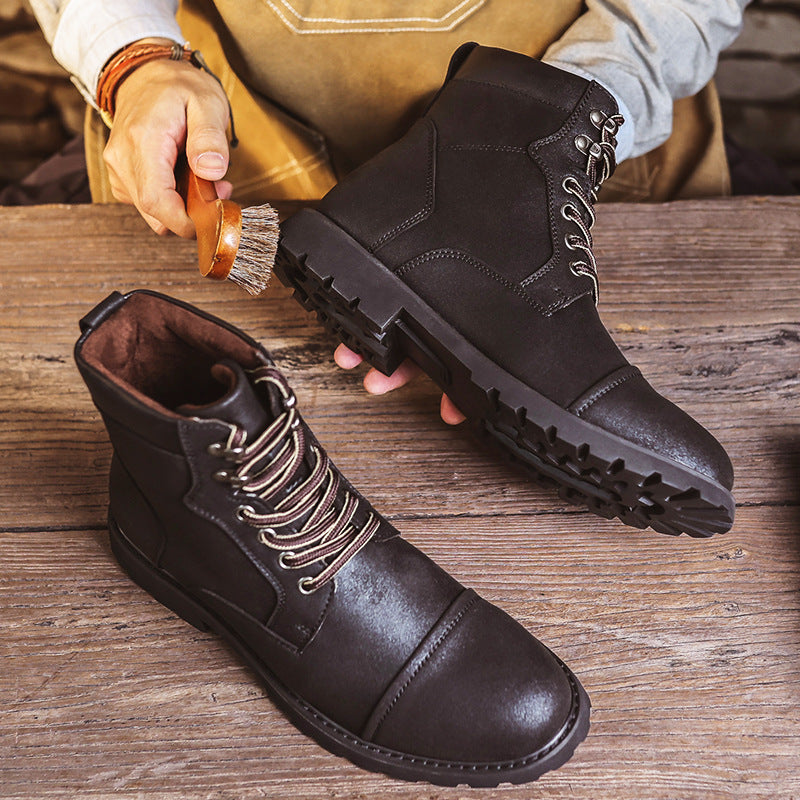 Modische hohe Arbeitsstiefel – Bild 7 | LuxeStyle