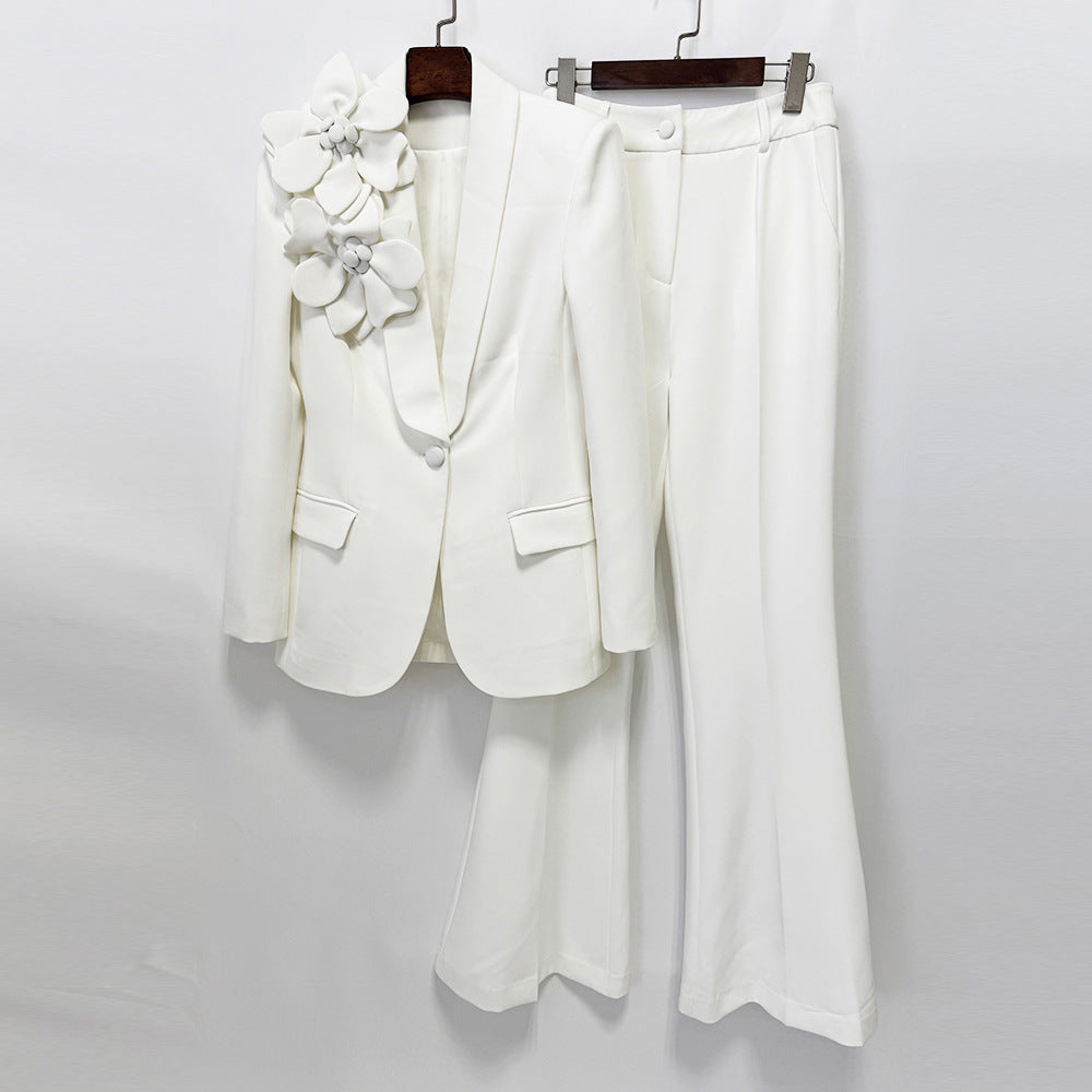 Blumen-Anzug-Set für Damen