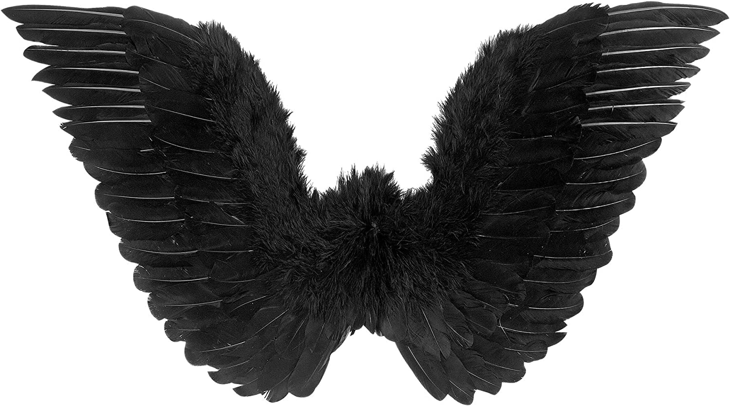 Engelsflügel schwarz 86x31 cm