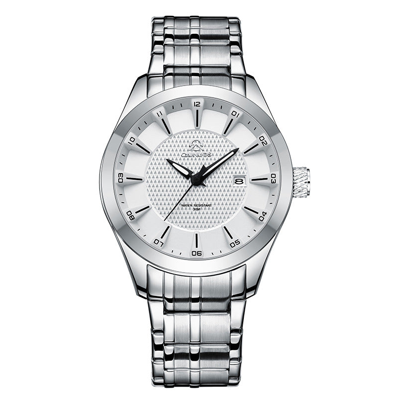 Business-Armbanduhr mit Kalender
