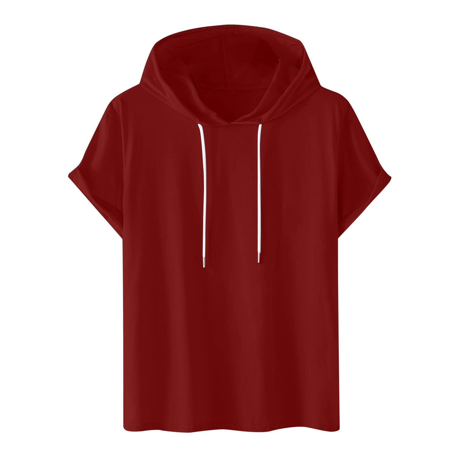 Herren Kurzarm Hoodie
