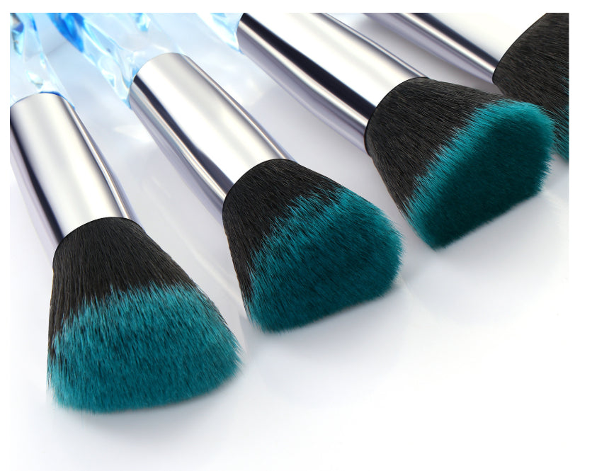 Kristall-Make-up-Pinsel-Set