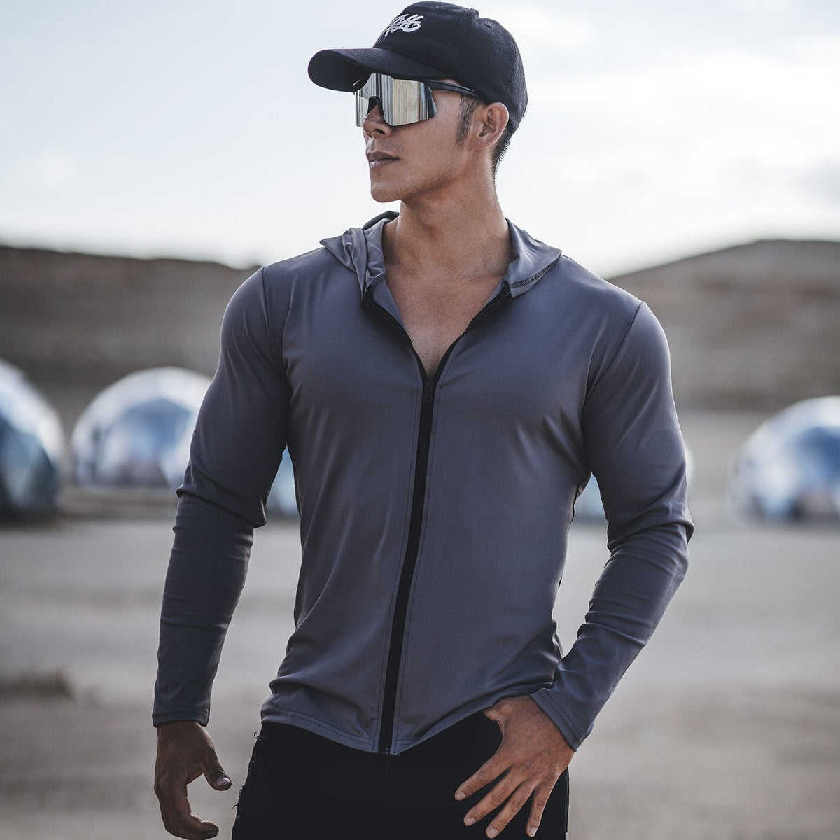 Leichte, schnell trocknende Sportjacke für Herren – Bild 6 | LuxeStyle