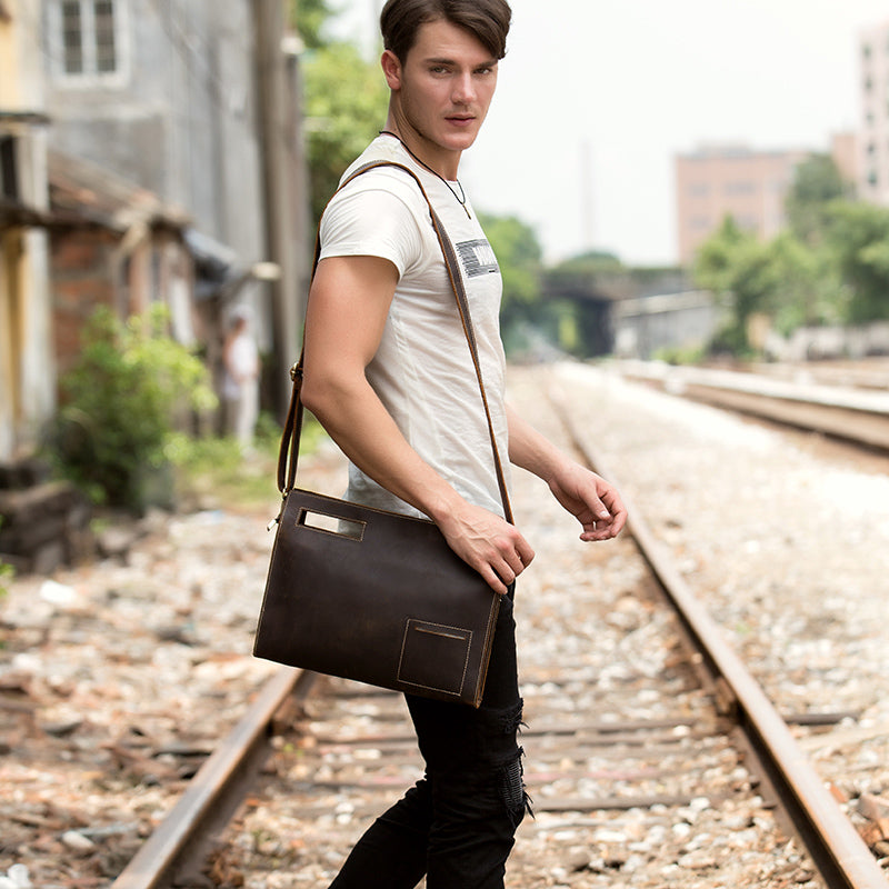 Leder Handtasche Crazy Horse | LuxeStyle