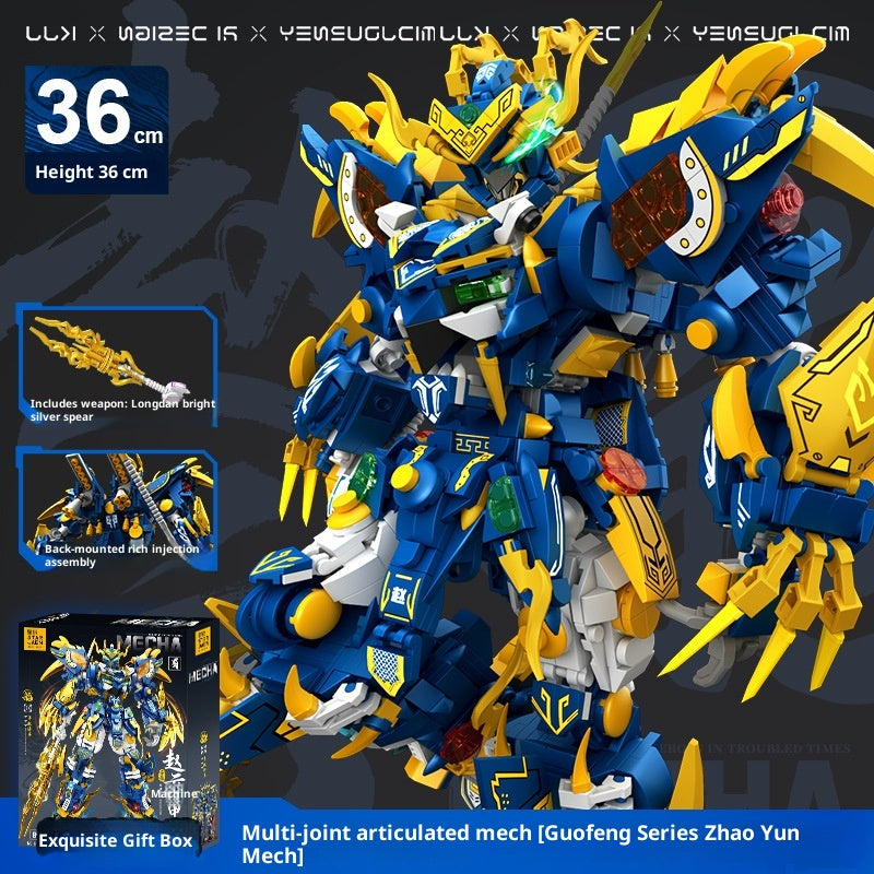 Mecha-Junge Bauklötze Set, 800 Teile – Bild 2 | LuxeStyle