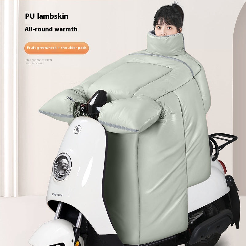 Regendichter Windschutz für E-Scooter & Töffli