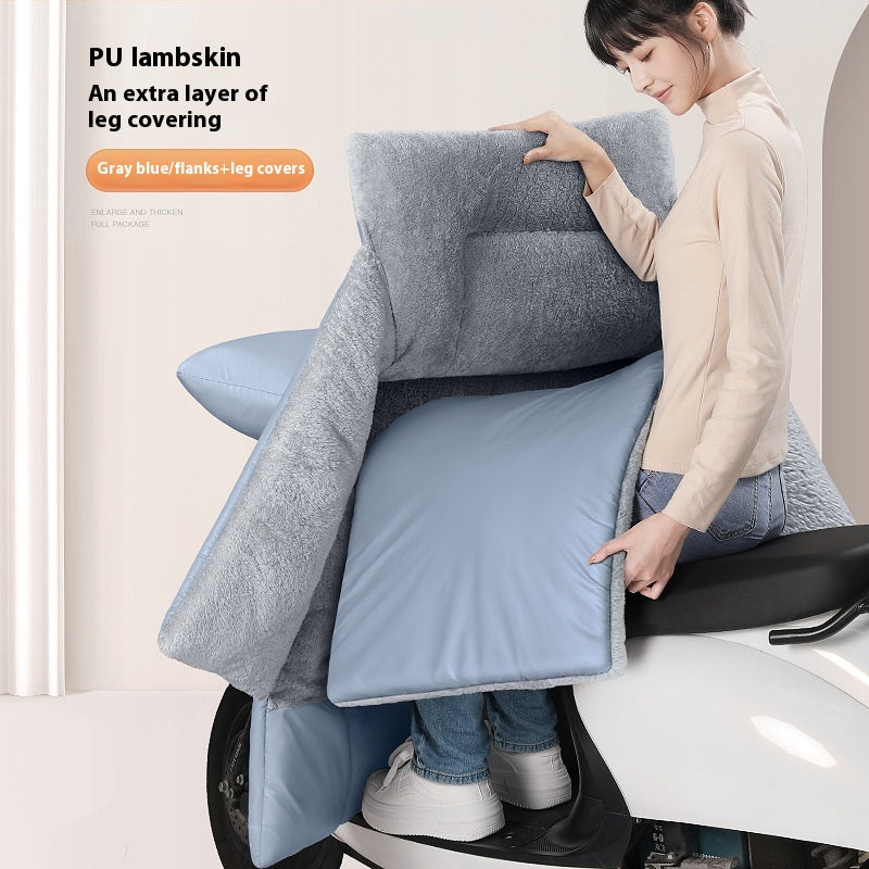 Regendichter Windschutz für E-Scooter & Töffli