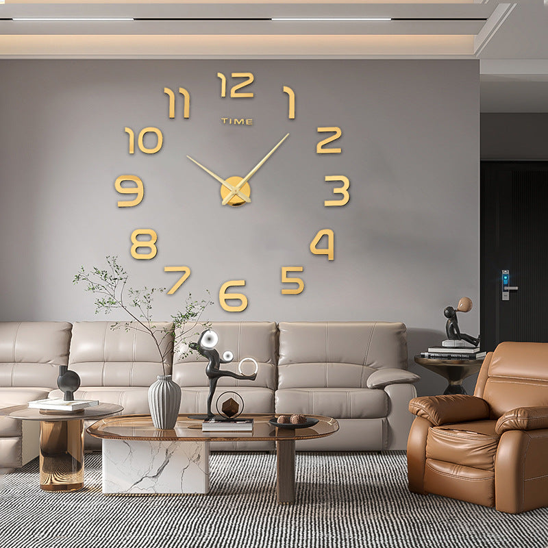 DIY 3D Wanduhr aus Acryl – verschiedene Grössen