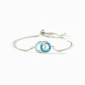 Kupfer Armreif mit Diamanten | LuxeStyle