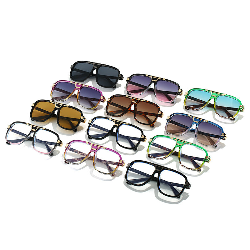 UV-Schutz Sonnenbrille mit Doppelsteg