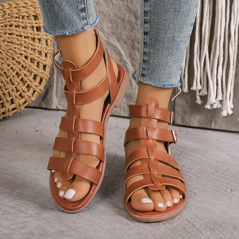 Damen-Sandalen mit Blockabsatz – Bild 7 | LuxeStyle