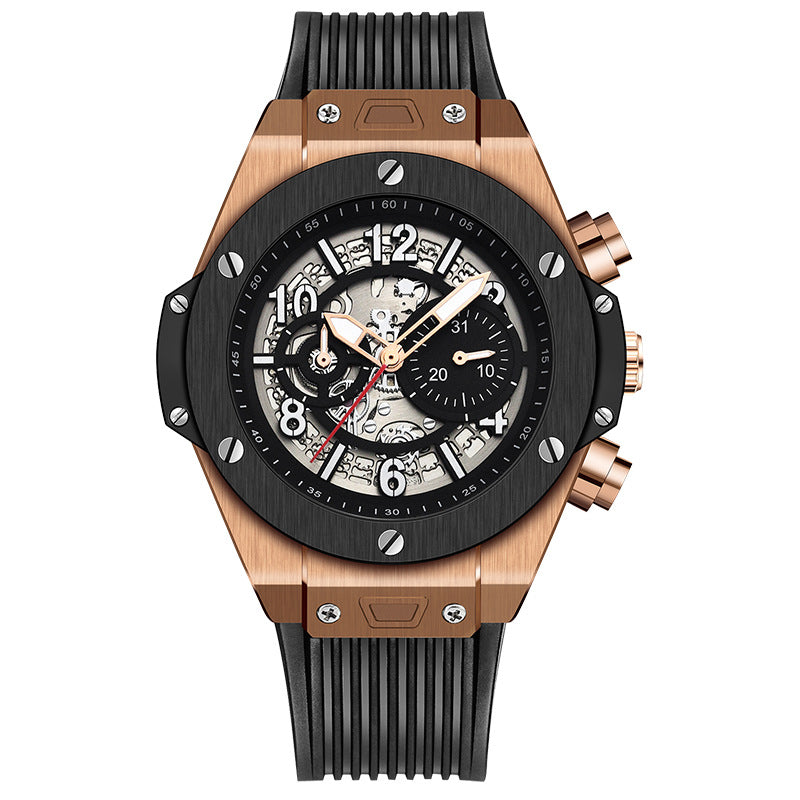Mechanische Silikon-Automatikuhr | LuxeStyle