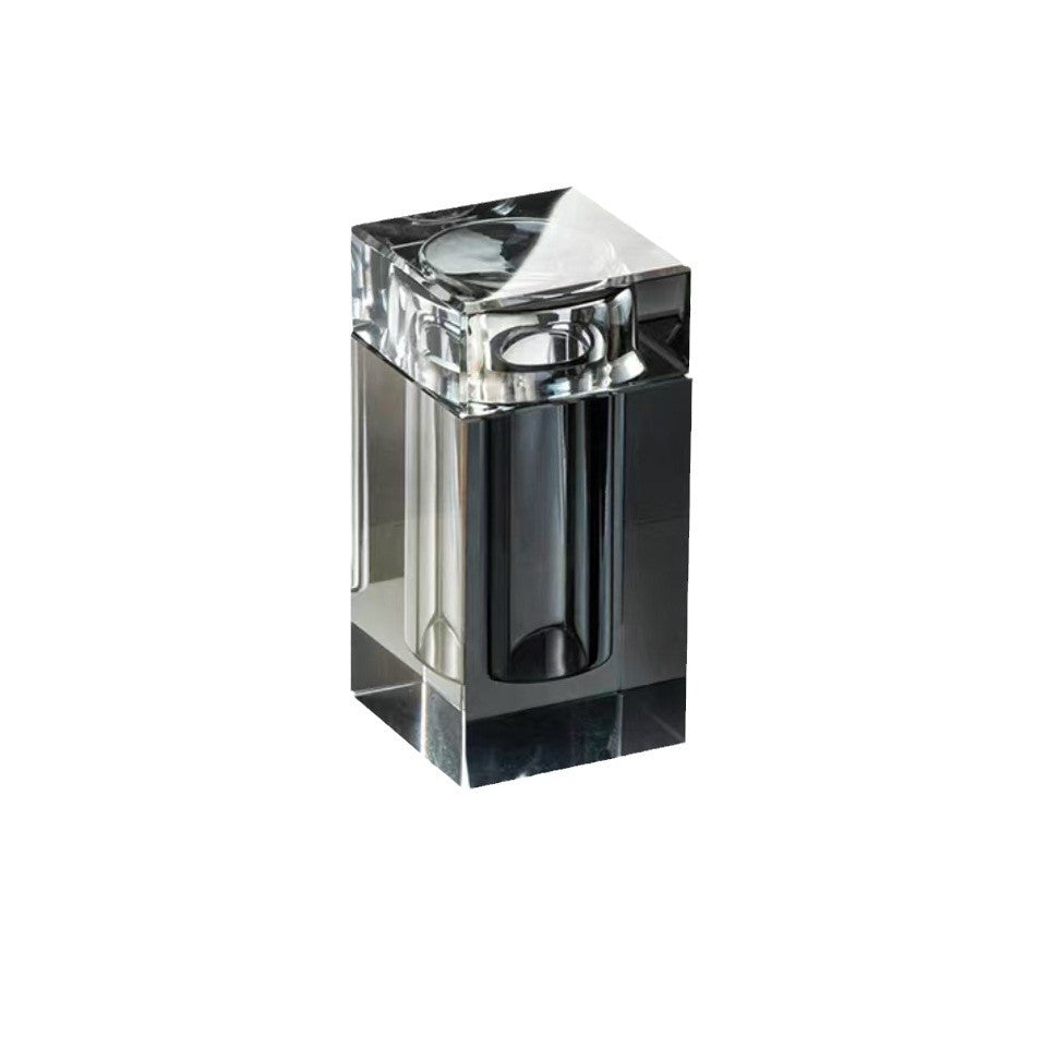Kristallglas-Floss-Aufbewahrungsbox – klar, Champagner, grau – Bild 7 | LuxeStyle