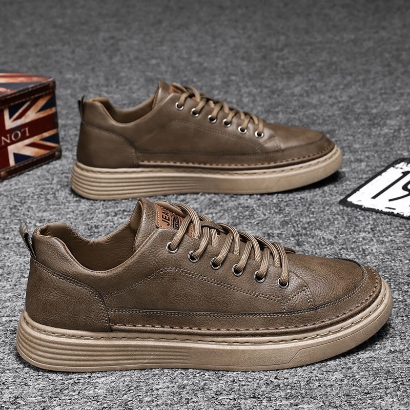 Leder-Schnürschuh Casual – Bild 6 | LuxeStyle