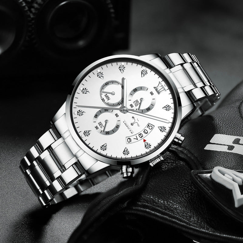 Stilvolle Quarz-Uhr – Bild 1 | LuxeStyle