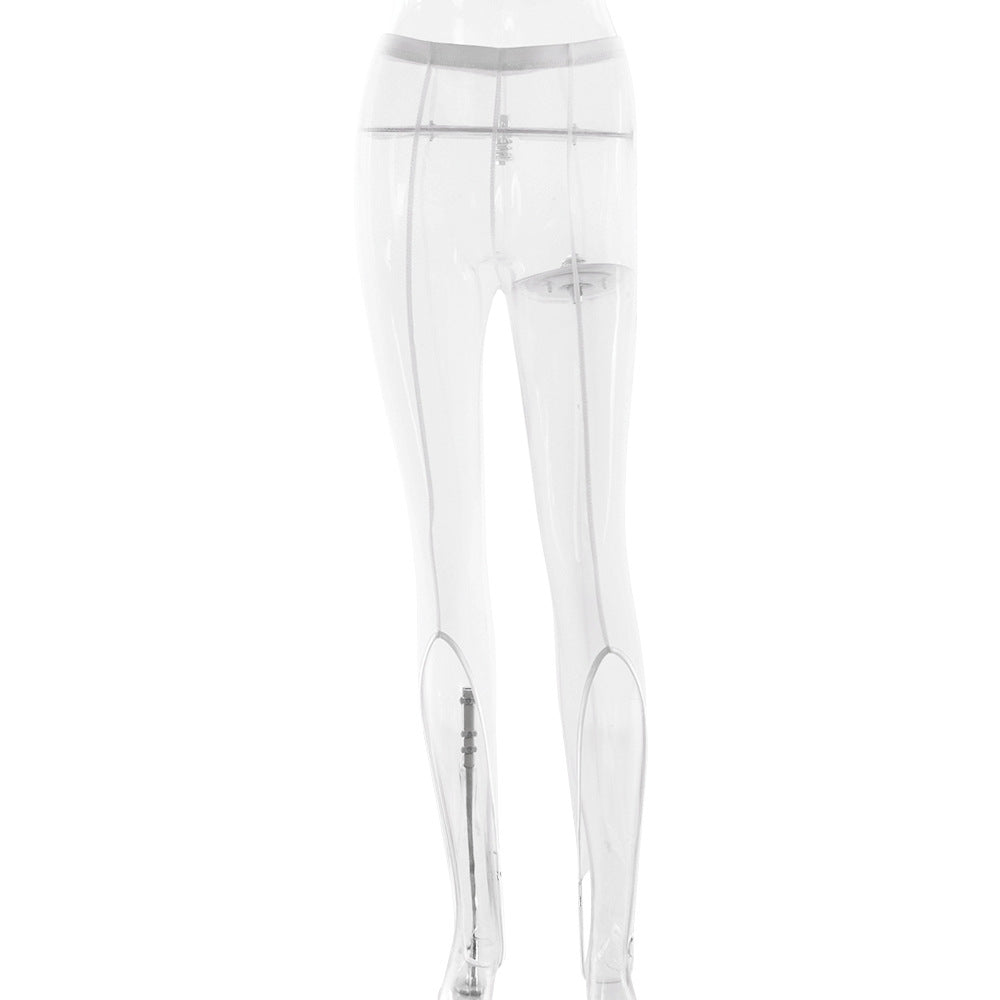 Dünne, durchsichtige Leggings