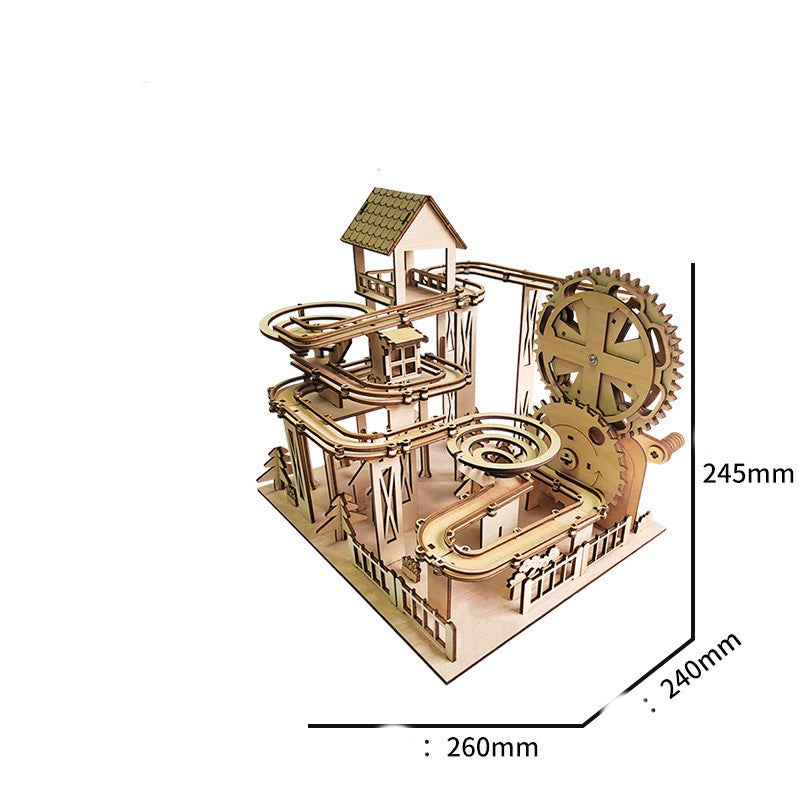 Holz-Puzzle mit Kugelbahn – Bild 11 | LuxeStyle