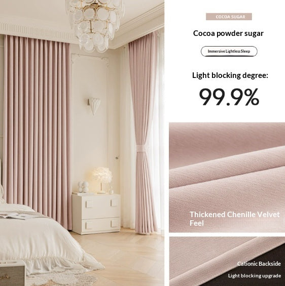 Chenille-Vorhang «French-Style Luxe»