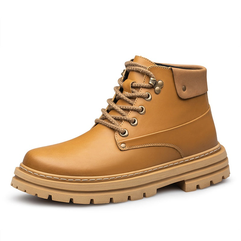 Worker-Boots Herren Sneaker mit verstecktem Aufzugsystem – Bild 4 | LuxeStyle