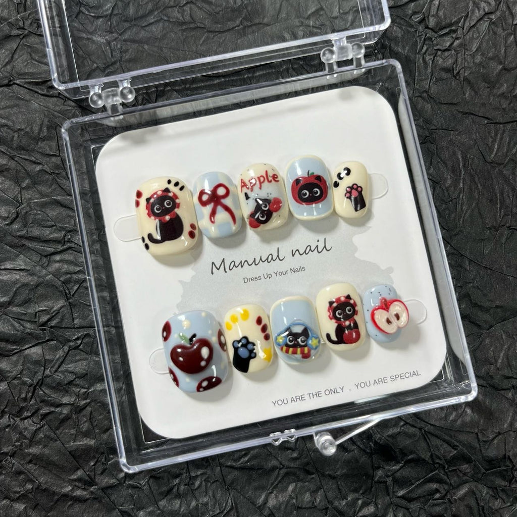 Anklebbare Nagelsticker für alle