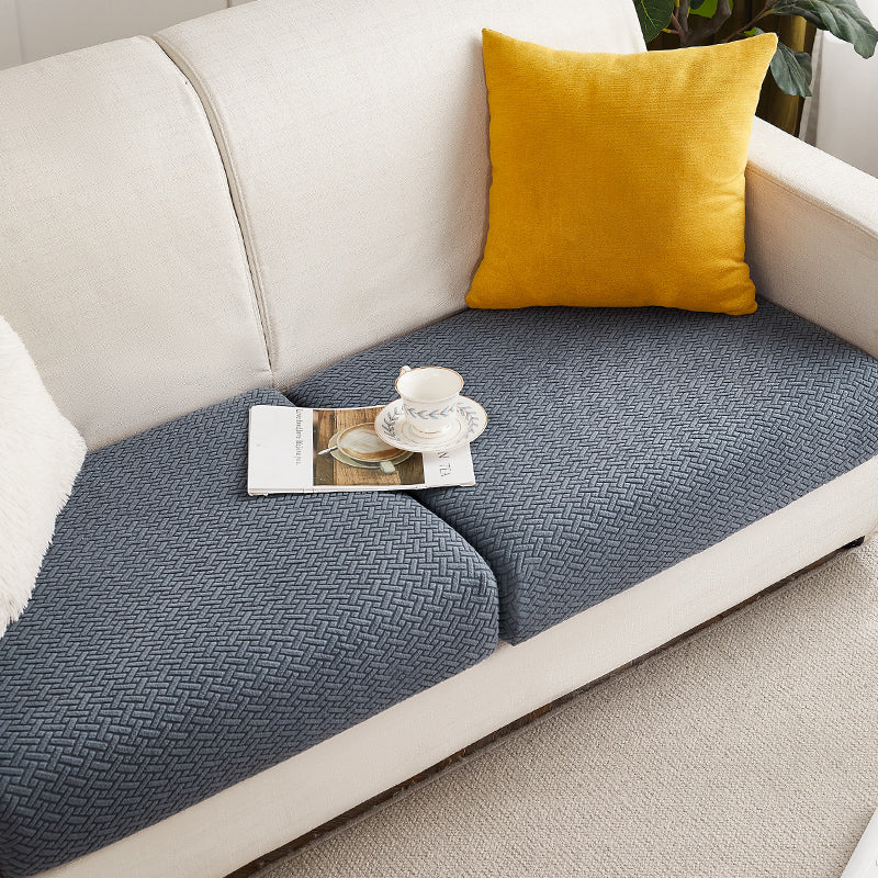 Elastischer Strick-Sofakissenbezug