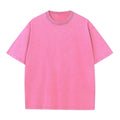 Unisex Baumwoll T-Shirt mit überschnittenen Ärmeln